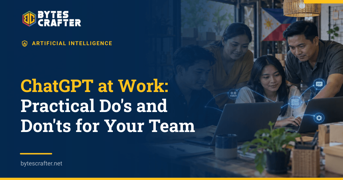 ChatGPT at Work: Practical Do's and Don'ts for Your Team