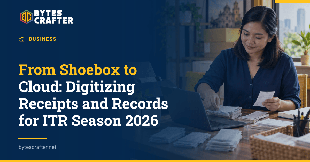 From Shoebox to Cloud: Digitizing Receipts and Records for ITR Season 2026