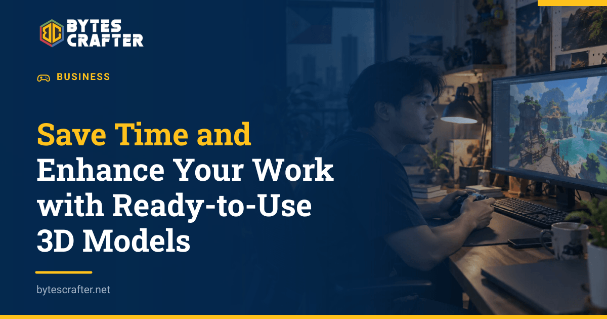 Save Time and Enhance Your Work with Ready-to-Use 3D Models