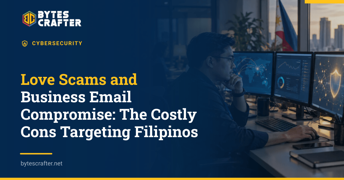 Love Scams and Business Email Compromise: The Costly Cons Targeting Filipinos