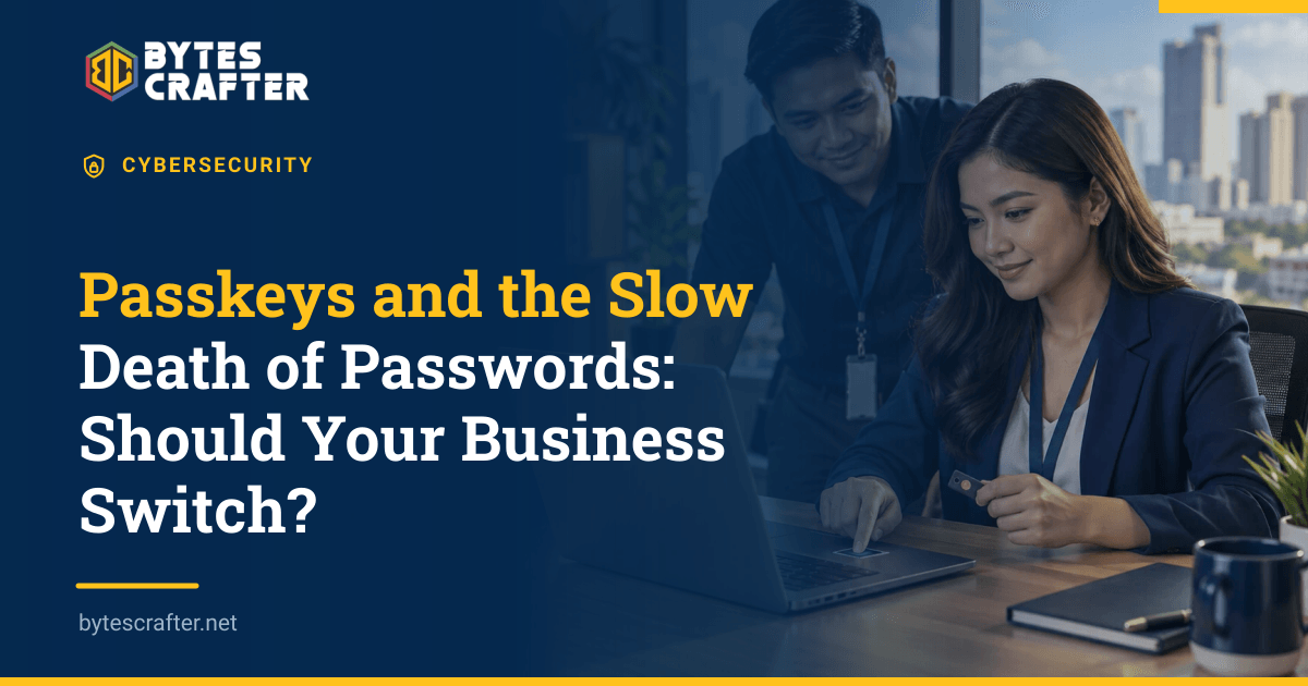 Passkeys and the Slow Death of Passwords: Should Your Business Switch?