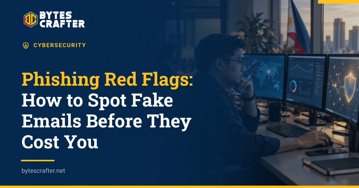 Phishing Red Flags: How to Spot Fake Emails Before They Cost You