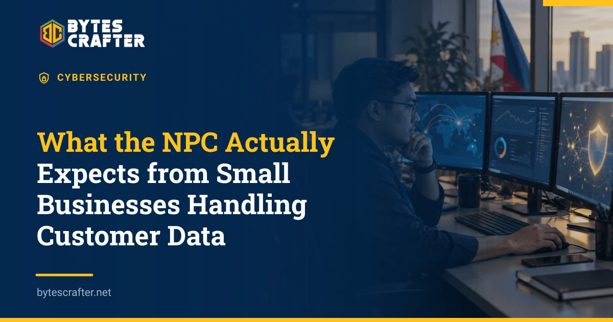 What the NPC Actually Expects from Small Businesses Handling Customer Data