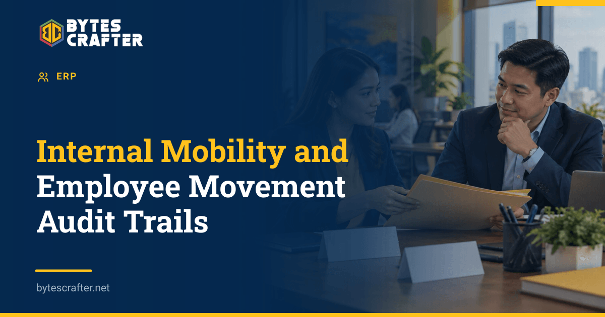 Internal Mobility and Employee Movement Audit Trails