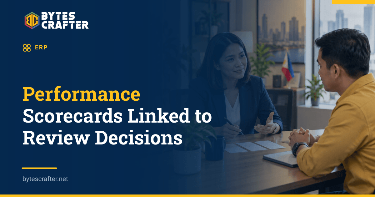 Performance Scorecards Linked to Review Decisions
