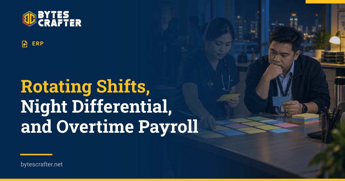 Rotating Shifts, Night Differential, and Overtime Payroll