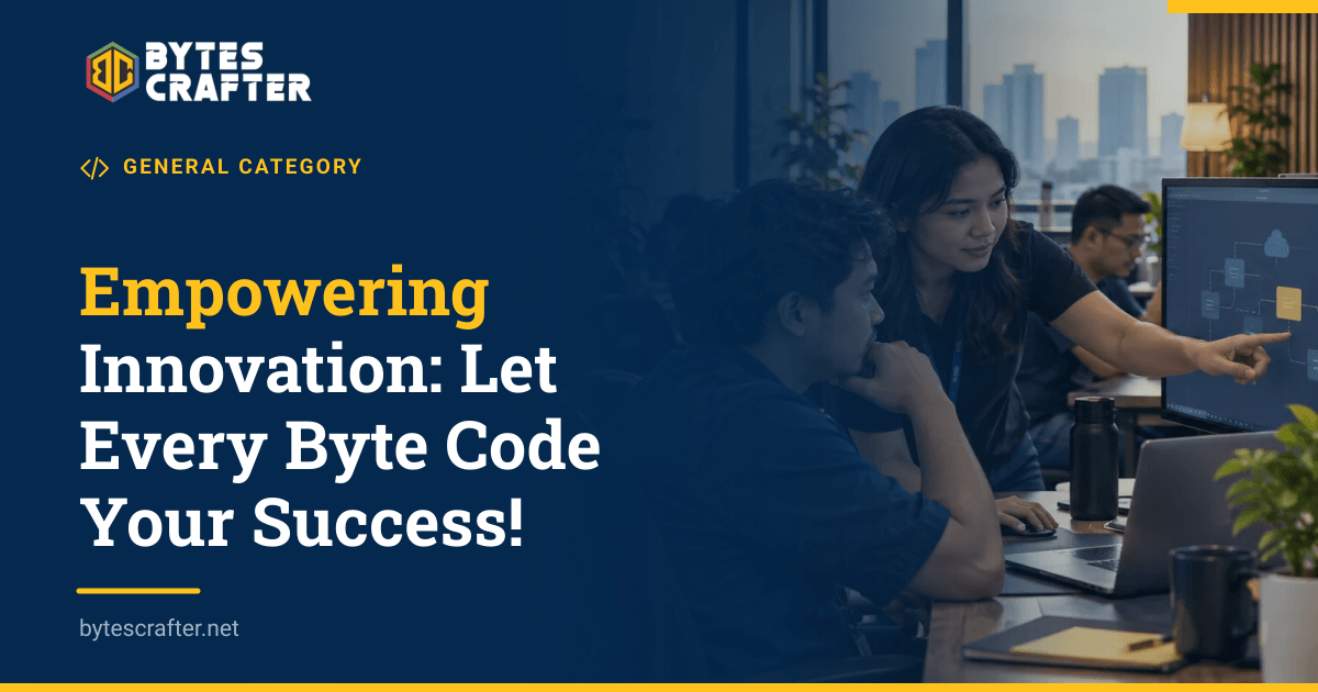 Empowering Innovation: Let Every Byte Code Your Success!​