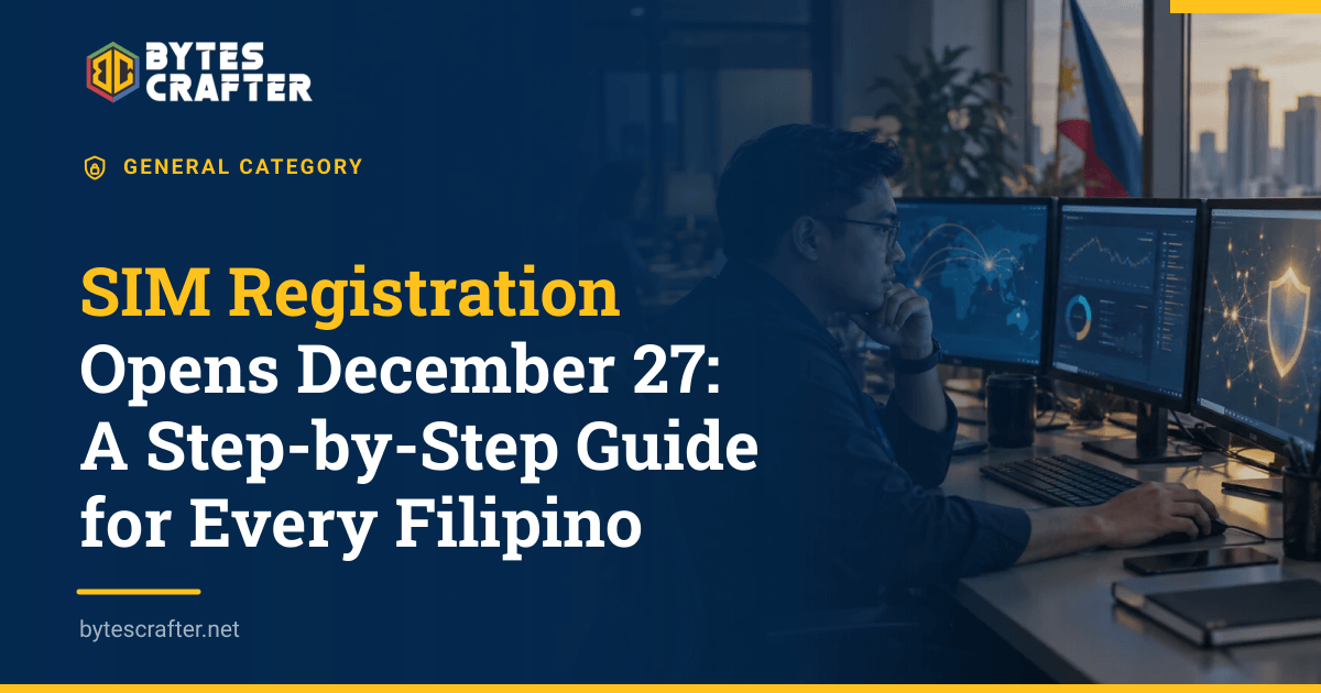 SIM Registration Opens December 27: A Step-by-Step Guide for Every Filipino