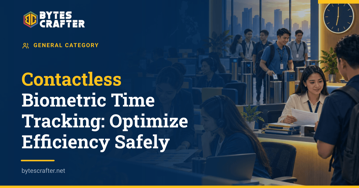 Contactless Biometric Time Tracking: Optimize Efficiency Safely