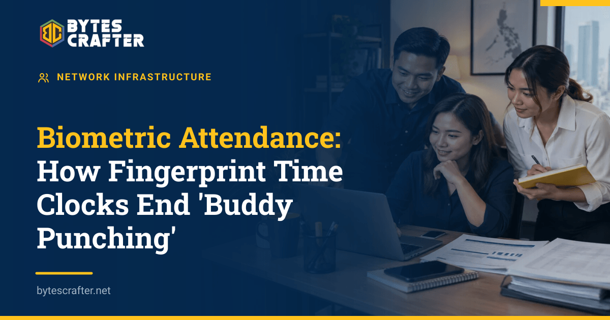 Biometric Attendance: How Fingerprint Time Clocks End 'Buddy Punching'