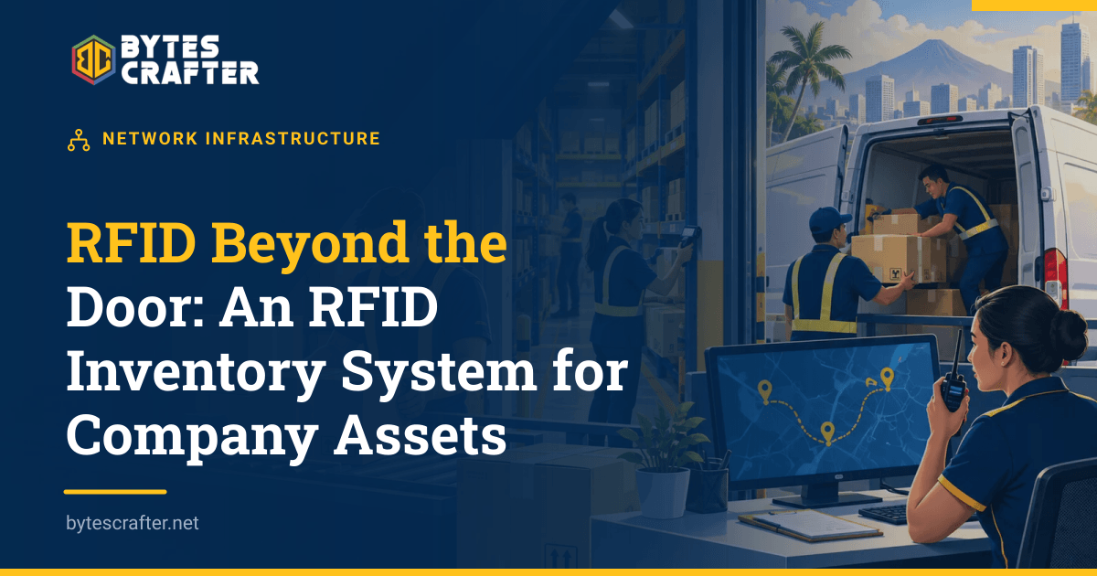 RFID Beyond the Door: An RFID Inventory System for Company Assets