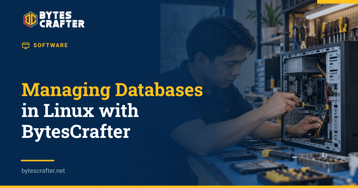 Managing Databases in Linux with BytesCrafter