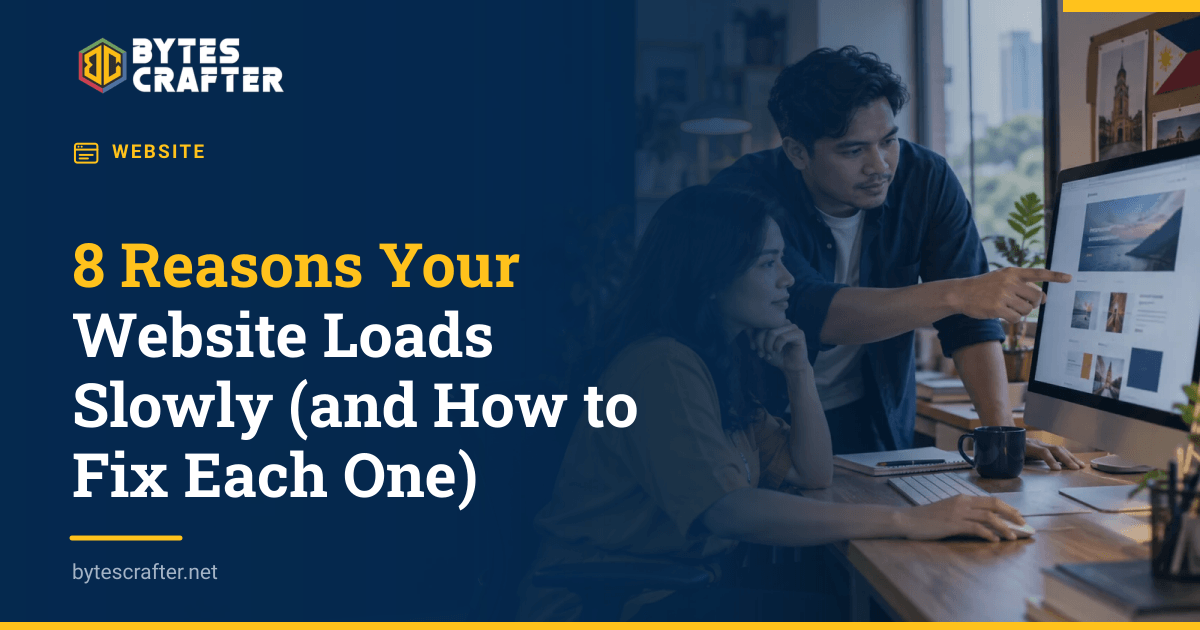 8 Reasons Your Website Loads Slowly (and How to Fix Each One)