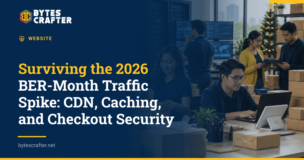 Surviving the 2026 BER-Month Traffic Spike: CDN, Caching, and Checkout Security