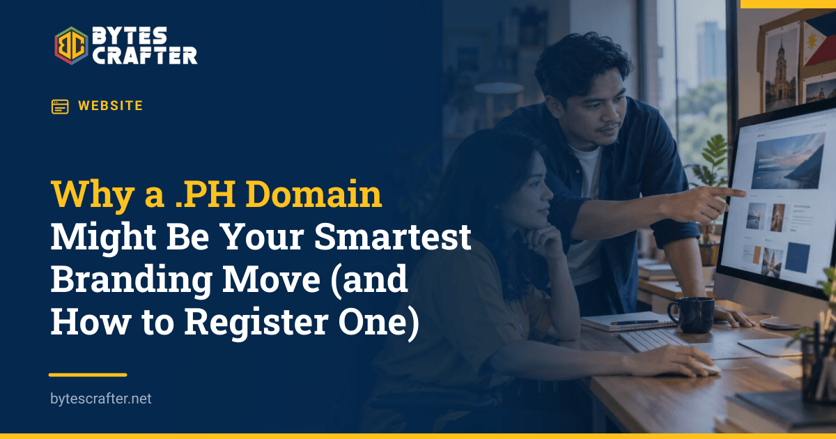 Why a .PH Domain Might Be Your Smartest Branding Move (and How to Register One)