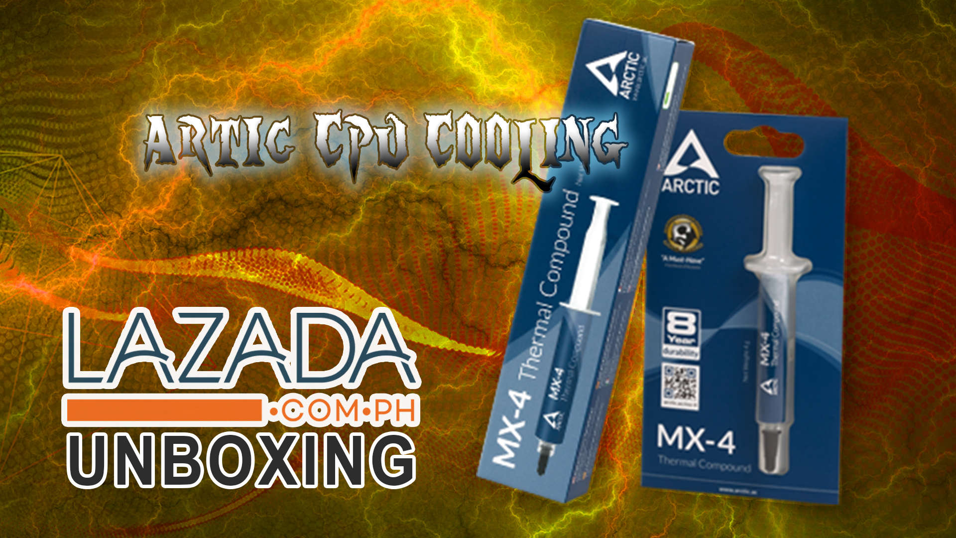 Lazada Unboxing – MX4 Best CPU Thermal Cooling Paste