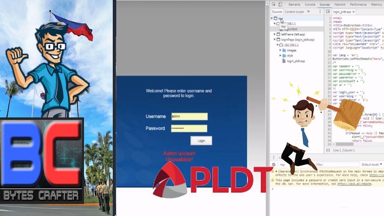 PLDT Fibr UNO Admin Access Sept. 23, 2018