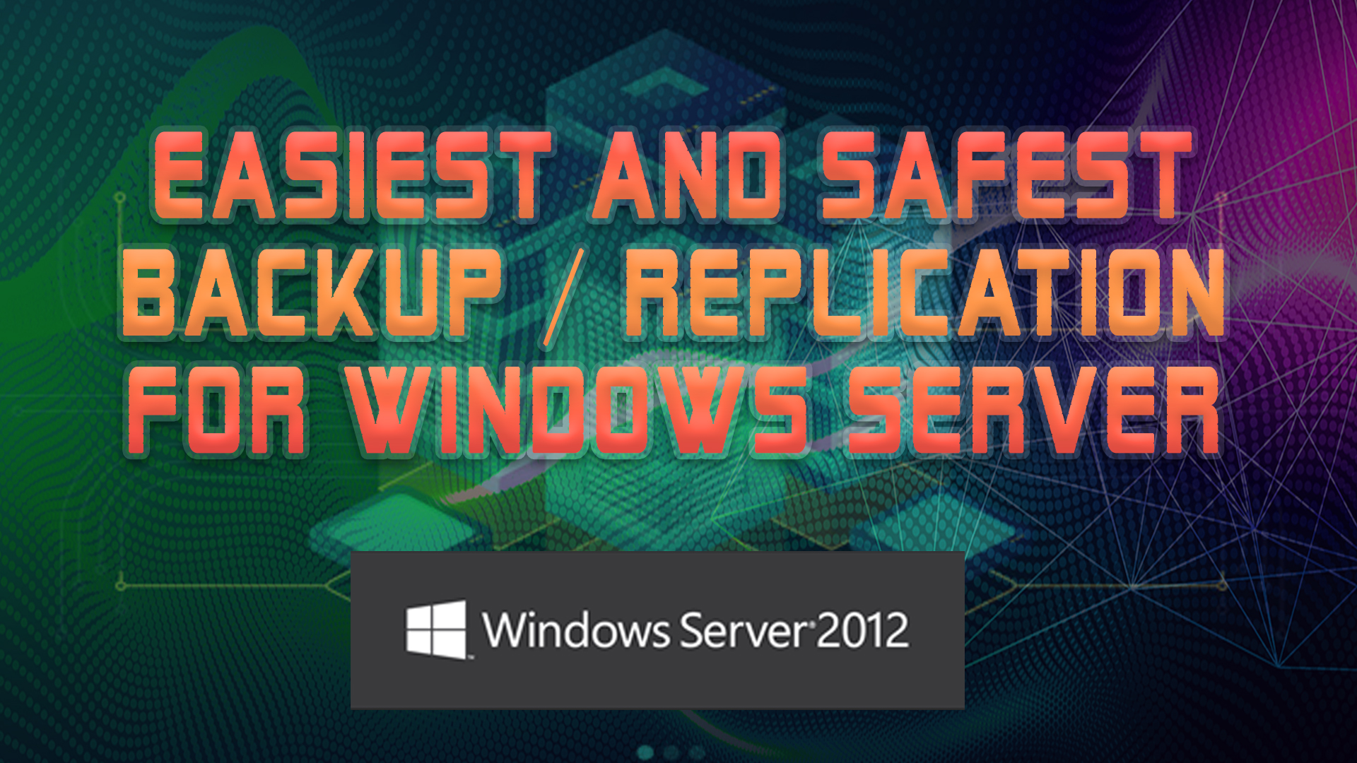 Backup your Windows Server to Virtual Hard Disk