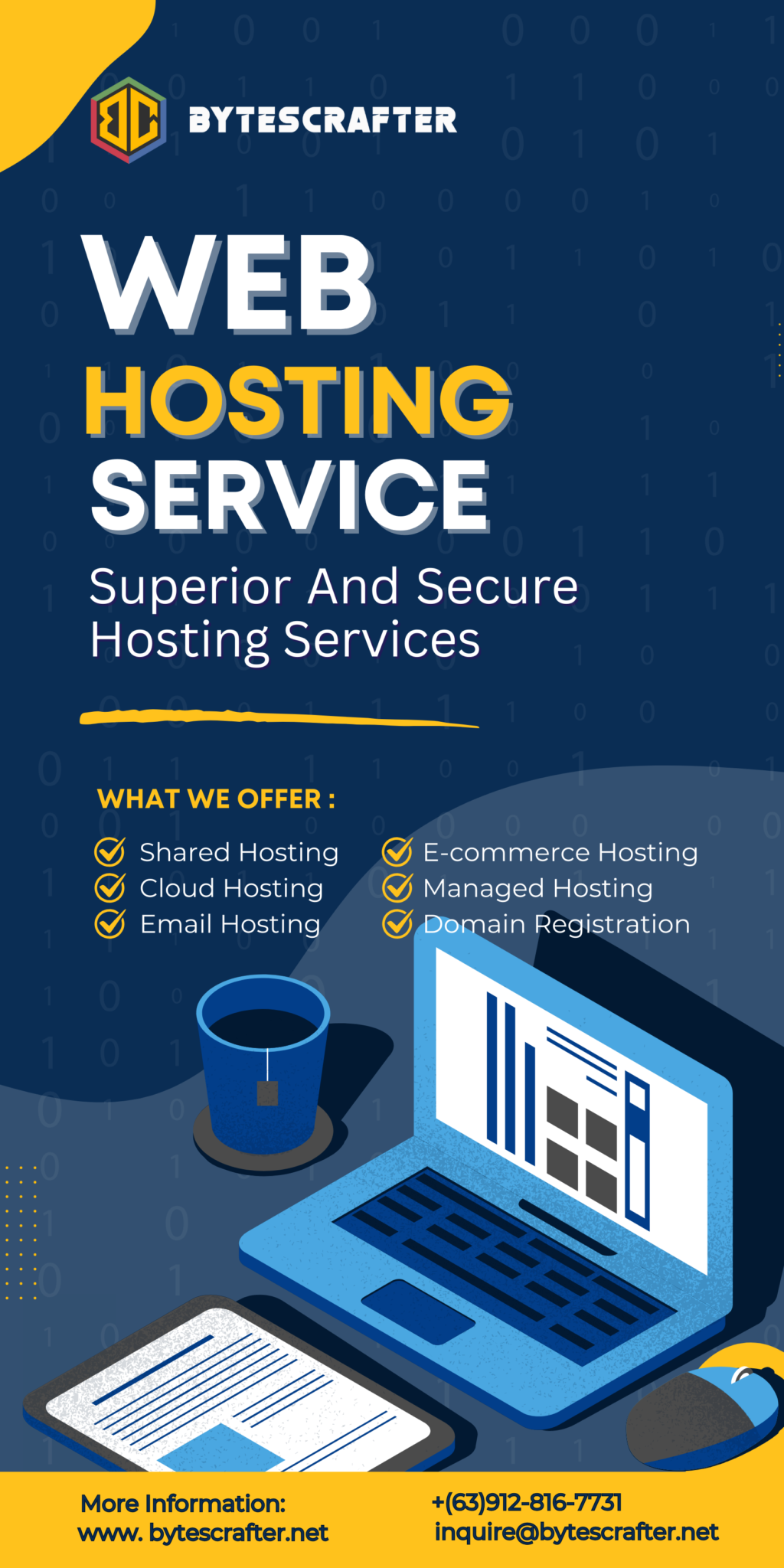 website hosting banner in the Philippines