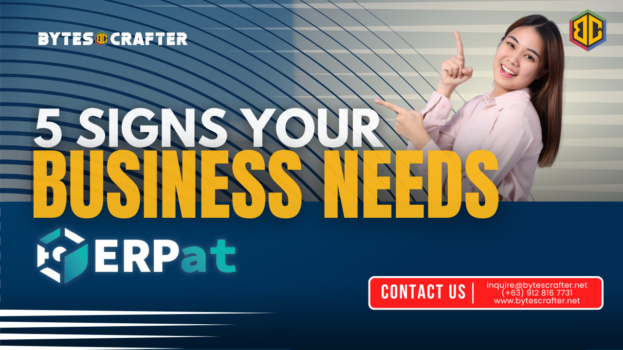 5 Signs Your Business Needs ERPat