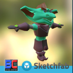 3D Model Character LOWPOLY – Goblin